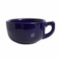 Tuxton China 14 oz. Cappuccino Cup - Cobalt - 2 Dozen BCF-1402